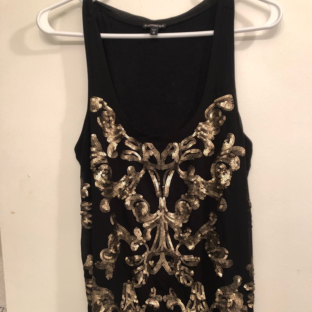 Express sequin top - Picture 2 of 3